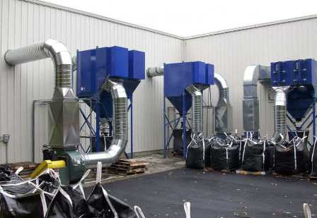 Очистка воздуха на производстве: роль циклонов в системах фильтрации